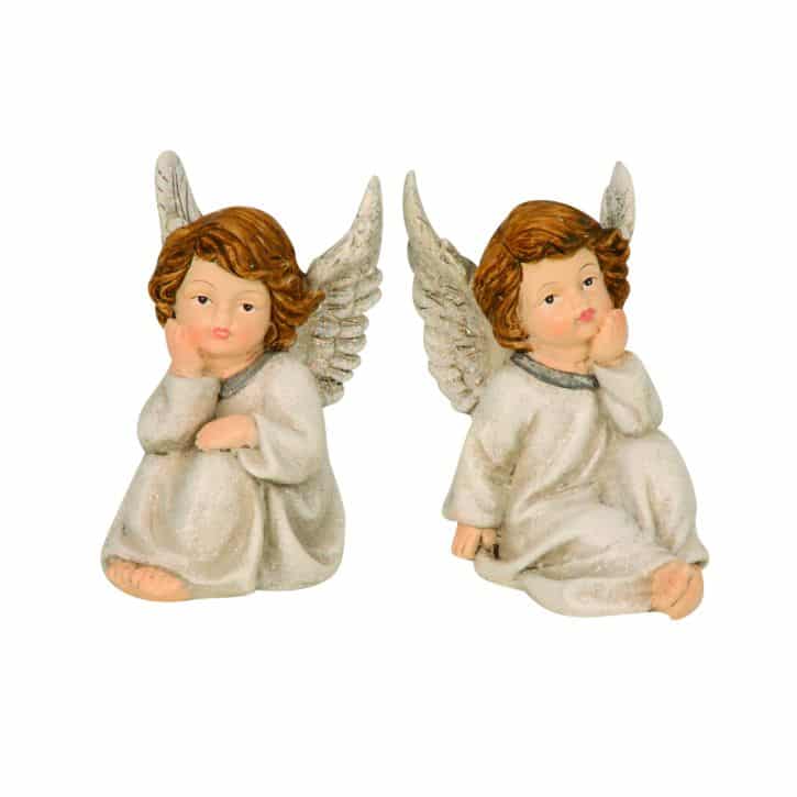 ANĐEO FIGURA KERAMIČKA 10 CM SORT.